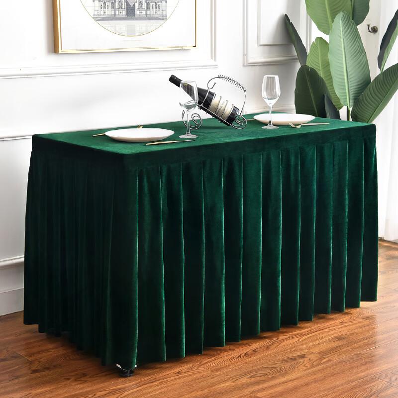 Luxun Pengke Velvet Tablecloth & Skirt for Events