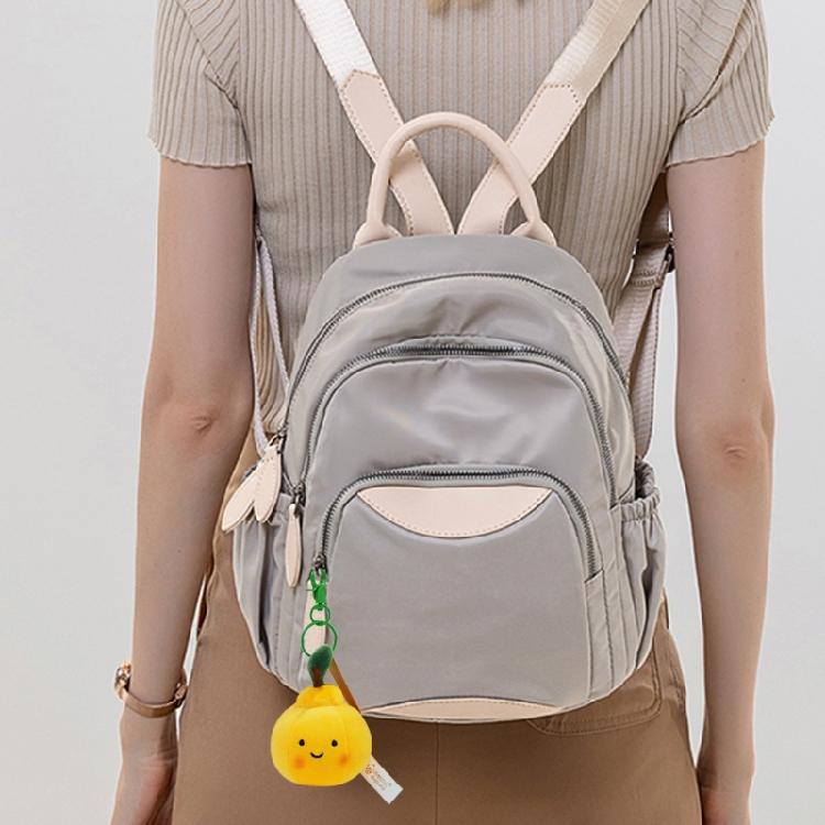 Vibrant Fruit Plush Keychain Pendants Simulation Fruit Plush Keychains Sturdy Key Rings Pendant Charm for Everyday Use