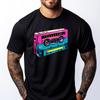 Oldschool Music Cassette Oldschool Men T Shirts High Quality Mens T Shirt Graphic Cotton Funny Camiseta - Men's Summer Cotton...