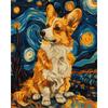 Malowanie Po Numerach Z Ramą Obrazy Do Malowania - Magiczny Korgi 40X50 Cm