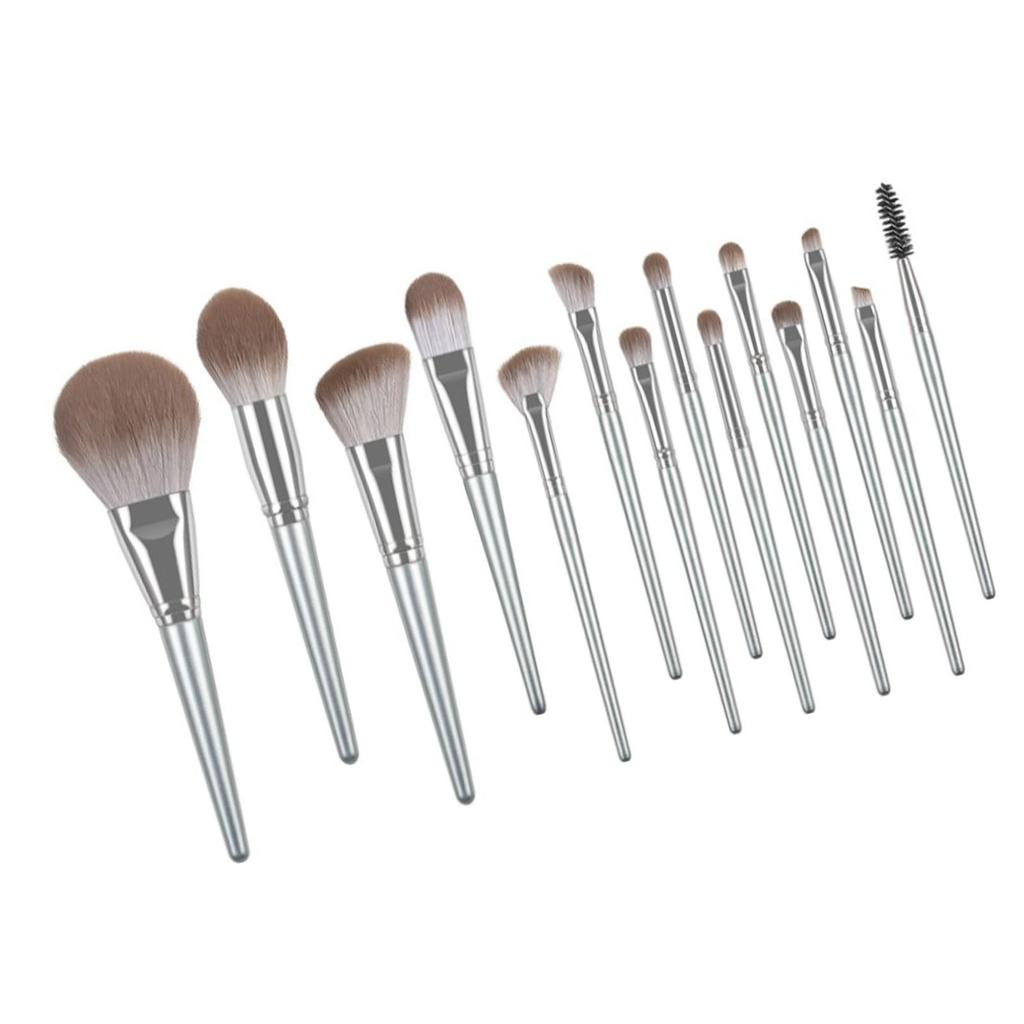 14pcs Makeup Brushes Set Handcrafted Soft Bristles Cosmetic Makeup Brush Set with Firm Brush Handle