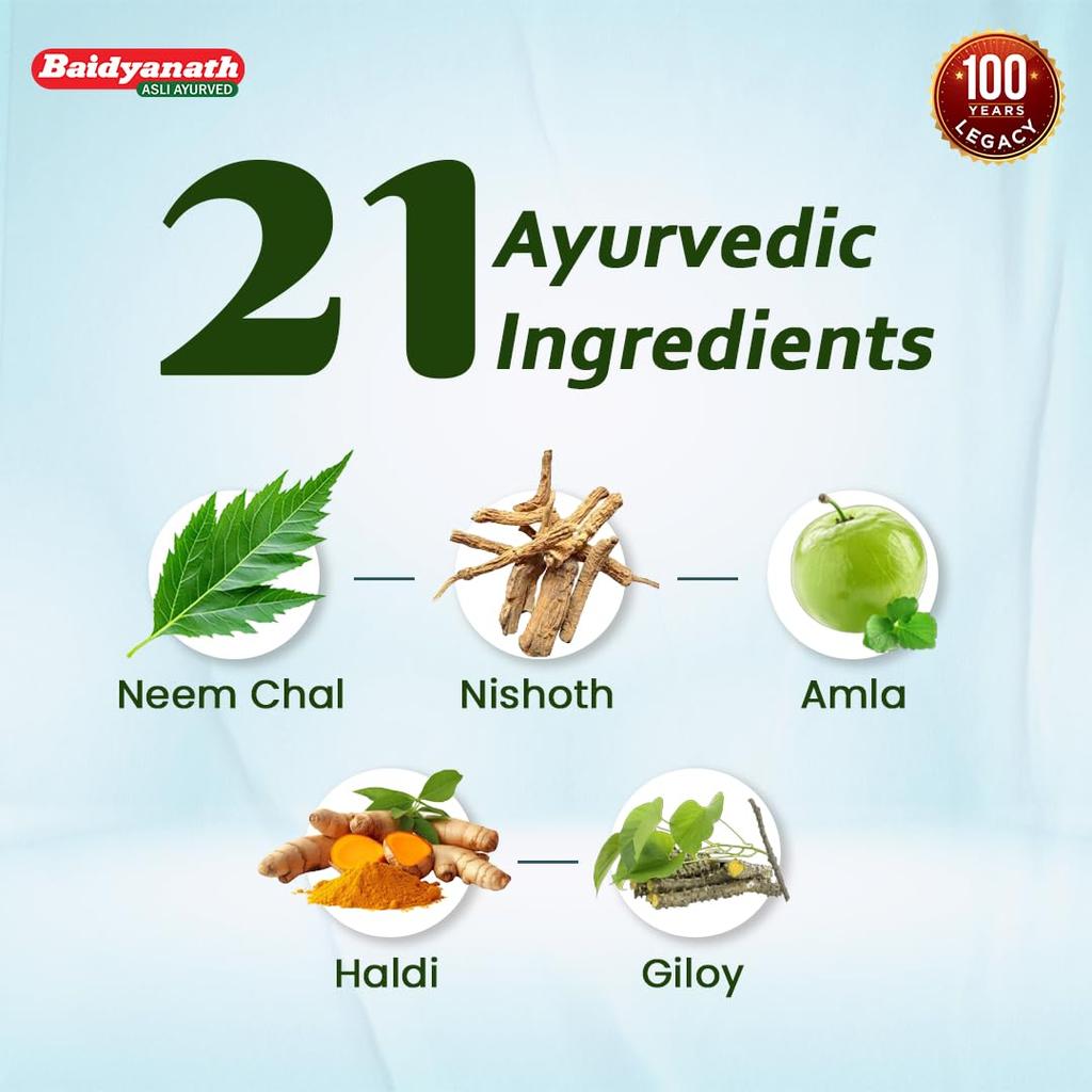 Baidyanath Surakta Herbal Tonic 200 Ml X Pack Of 2 Natural Skin Cleanser And Blood Purifier For Clear Radiant Skin