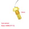 1 szt. 12V/24V 10MM 12MM 14MM 16MM 17MM 21MM Uniwersalny Czujnik Temperatury Wody Czujnik Temperatury Samochodu Wskaźnik Temperatury Wody