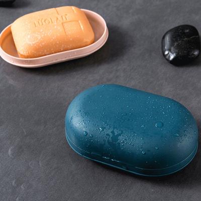 Držák na mýdlo pro krásu nehtů Přenosná móda Jednoduché mýdlo na desku Domácí Koupelna Cestování Uzavřená vodotěsná krabička na mýdlo Podnos na bonbony