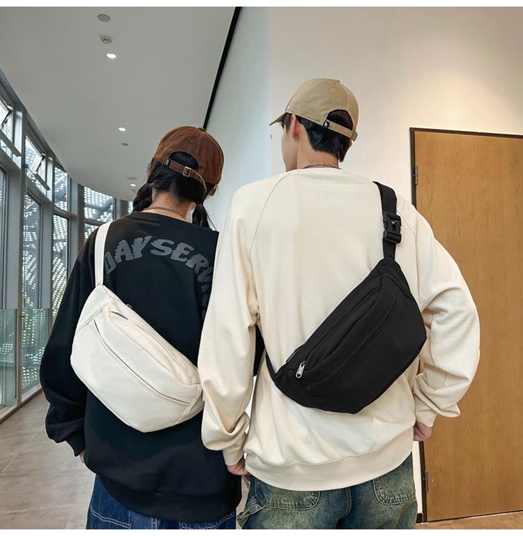 Men’s Large-Capacity Crossbody Sports Bag: Versatile Fanny Pack & Casual Chest Bag for Travel