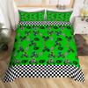 Homewish Motorcycle Sport Boys Duvet Cover Set,Black Dirt Bike Lover Bedding Set,Extreme Sports Bed Set
