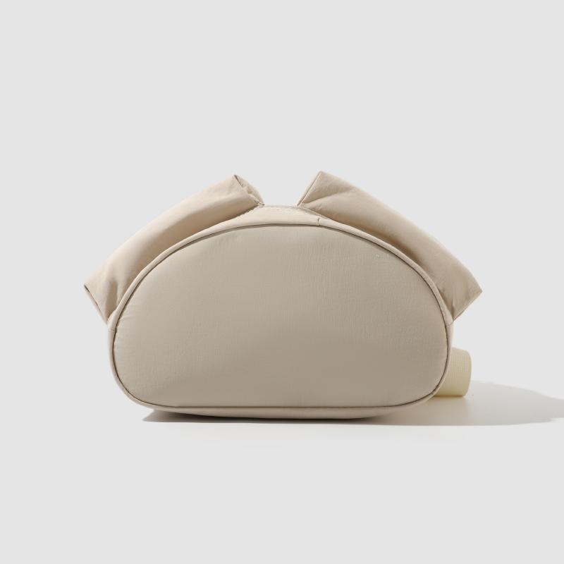 Nylon Small Satchel Multi-Pocket Lightweight Hand Bucket Bag Women's Shoulder Crossbody Bag