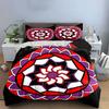 "Mandala Pattern Decorative Set" Soft Skin-Friendly Bedding Set Includes 1 Duvet Cover And 2 Pillowcase Gift
