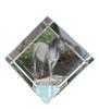 Henson Horse – Crystal Cube with a Horse Picture, Horse Picture In Crystal |