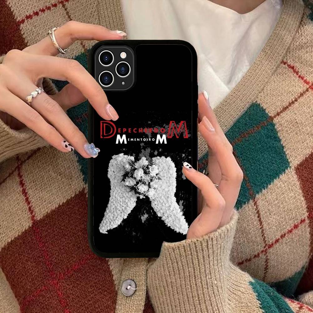D-Depeche Mode Rock Band Phone Case For IPhone 17 Pro 16 Plus 16 Pro Max 15 14 13 12 11 PC+TPU Back Cover