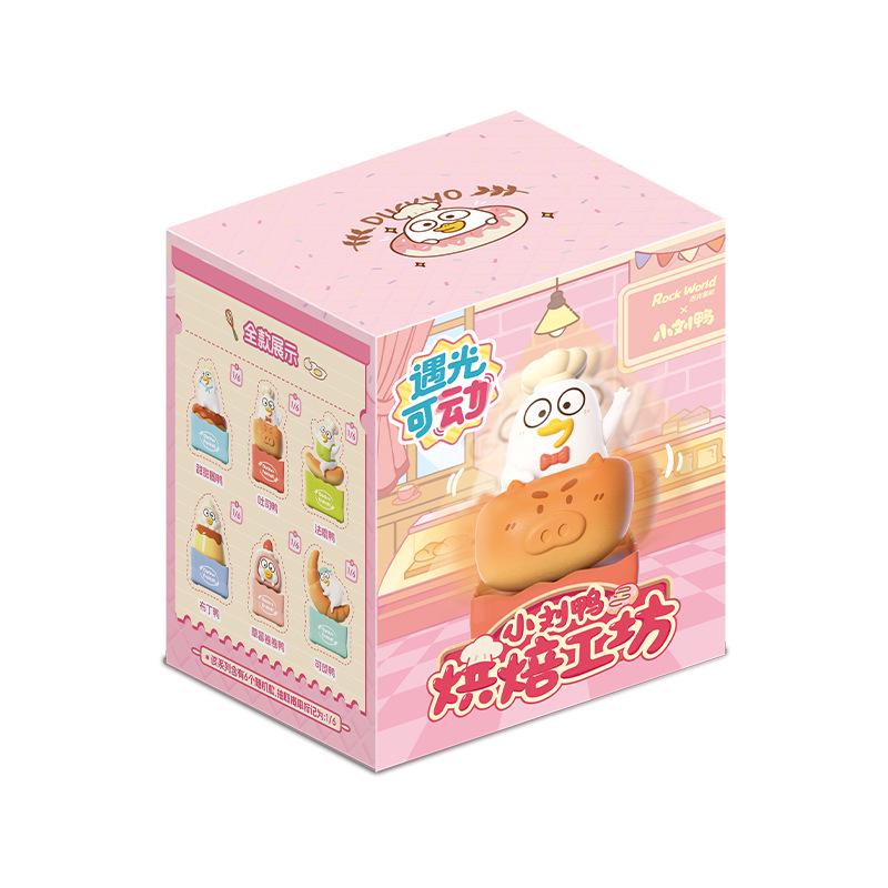 RealFun LK2512 Little Liu Duck Dessert Workshop Kinetic Blind Box Desktop Ornament