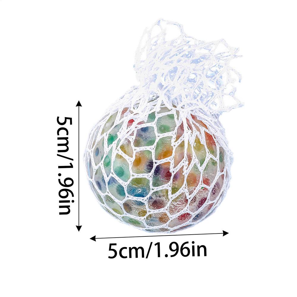 

1 шт. Мини Сквиш Стресс Боллы Набор Радужный Мячик для Сжатия Игрушка из ТПР Сенсорная Игрушка-Непоседа Прочный Мягкий Эластичный Ручной Спортивный Мяч для Растягивания
