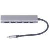 5 v 1 Typ C Hub Adaptér USB a 4K HD Multimediálne Rozhranie Rozbočovač Prenosný Rozširovač Kompatibilný s Displejom Notebooku