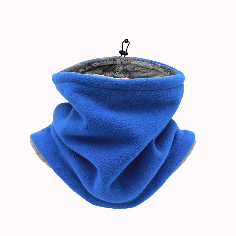 Yingbo Winter Cycling Scarf: Thick Fleece Neck Warmer & Windproof Dust Mask