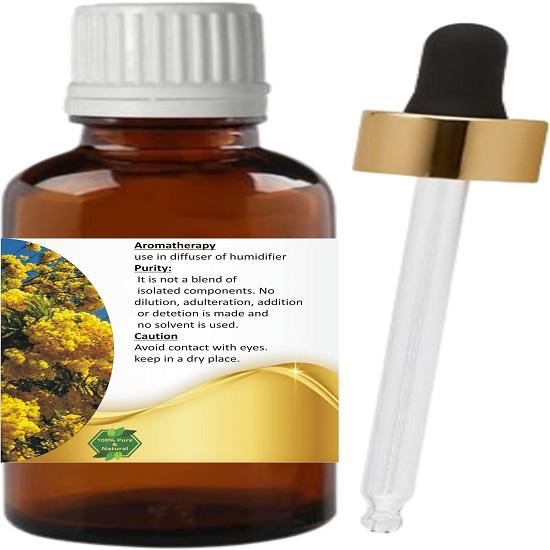Levenmooi Mimosa (Akácie stříbrná) Čistý a přírodní esenciální olej terapeutické kvality ve sklenici
