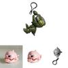 Unique Shark Dinosaur Keychain Hanging Ornament Crafted From Sturdy Plastic For Fun