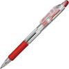 Zebra Jim Knock Red Ballpoint Pen 0.5mm (10 Pens) B-KRBS-100-R