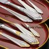 4/8/12/16/20 Pieces Gold Plated Luxury Silverware Flatware Dishwasher Safe 18/10 Stainless Steel Cutlery Set For Home Wedding