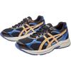 Asics Gel-Contana GS Synthetic Leather Fabric Comfortable Versatile Low-Top Running Shoes Unisex sneaker Black Blue 1014A371-002