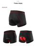Men's Shock-Absorbing Silicone Cycling Shorts - Plus Size, Four-Season Wear