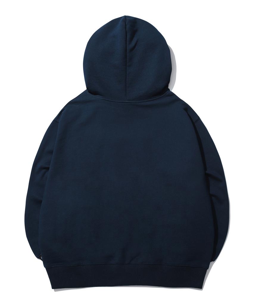 Cu Big Signiture Hoody Navy