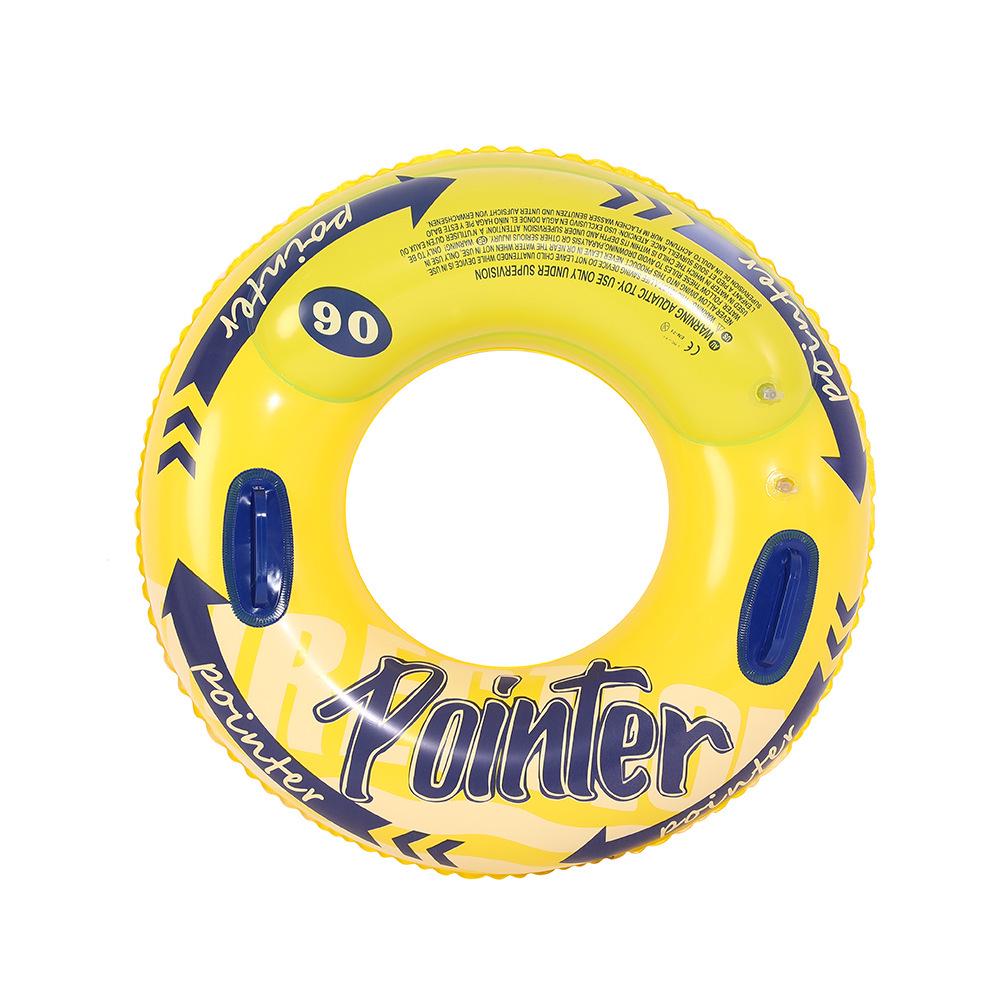 Cartoon Anti-Rollover Thickened PVC Underarm Swimming Ring for Kids - Eco-Friendly and Safe Lifebuoy