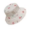 Stylish Ponytail Bucket Hat Breathable Children Fisherman Hat Lovely Shape Hat for Beach Camping