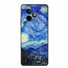 6,83" För Redmi K 80 K80 Ultra Fodral 3D Präglad Blomma Svart Silikon Mjuk Baksida Fodral För Redmi K 80 Ultra Stötsäker Fundas