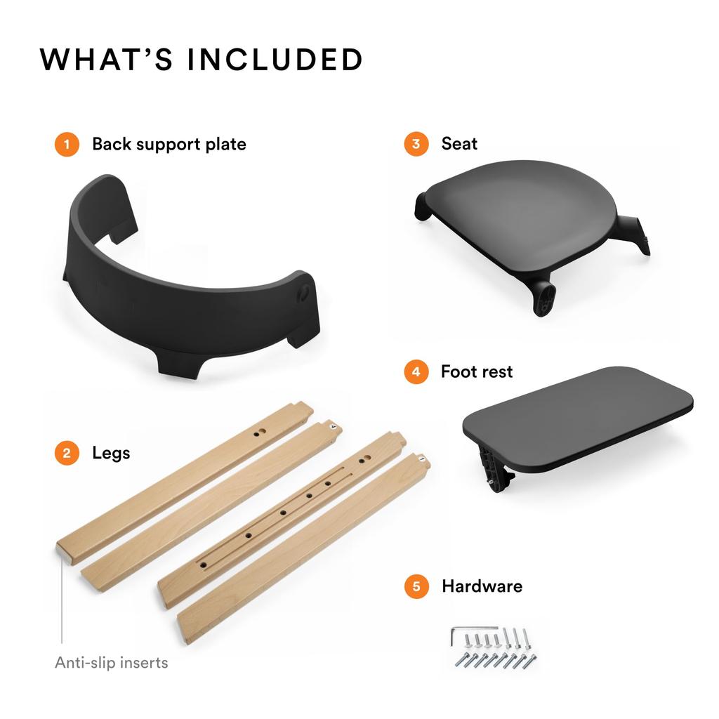 Stokke Steps Baby Chair High Chair Beach Black Natural Single Chair Height  Adjustable Without Tools Extended Warranty Registration Comfortable  buy  the best products in the Ayzeze online store