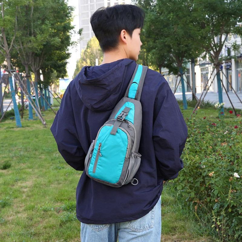 New Day Backpack Chest Bag Waterproof Fashion Shoulder Bag Crossbody Sports Outdoor Bag Mobile Phone Chest Bag