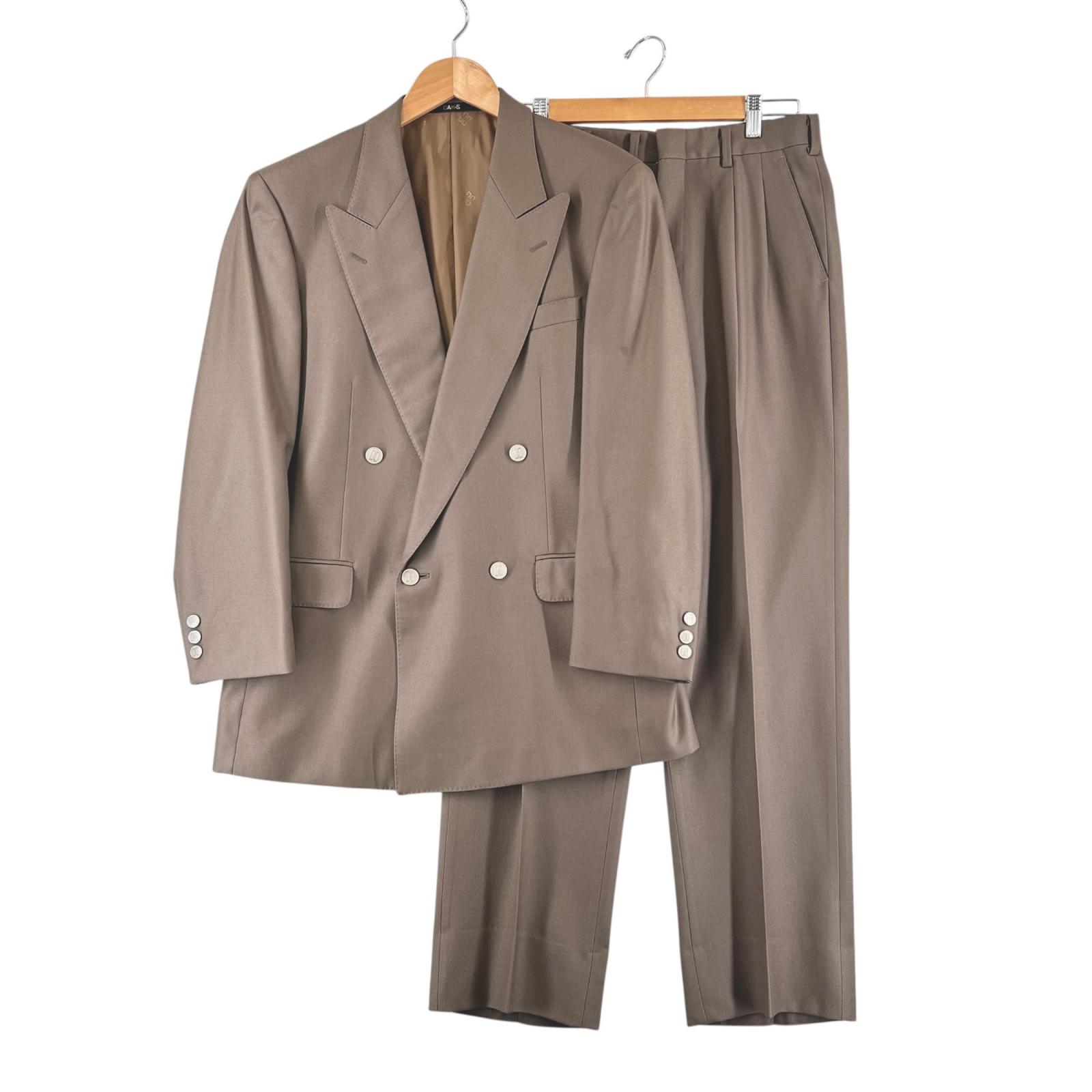 DAKS Plain setup Brown mens used