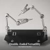 Handsunrestricted Articulated Clamp Stand Movable with Flat Base