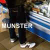 Mobus MUNSTER Sneakers for Men and Women, Genuine Leather, Sports, Casual, with Functional Insoles, Walking Shoes (WHITE/NAVY CROCO, Japanese Shoe Siz