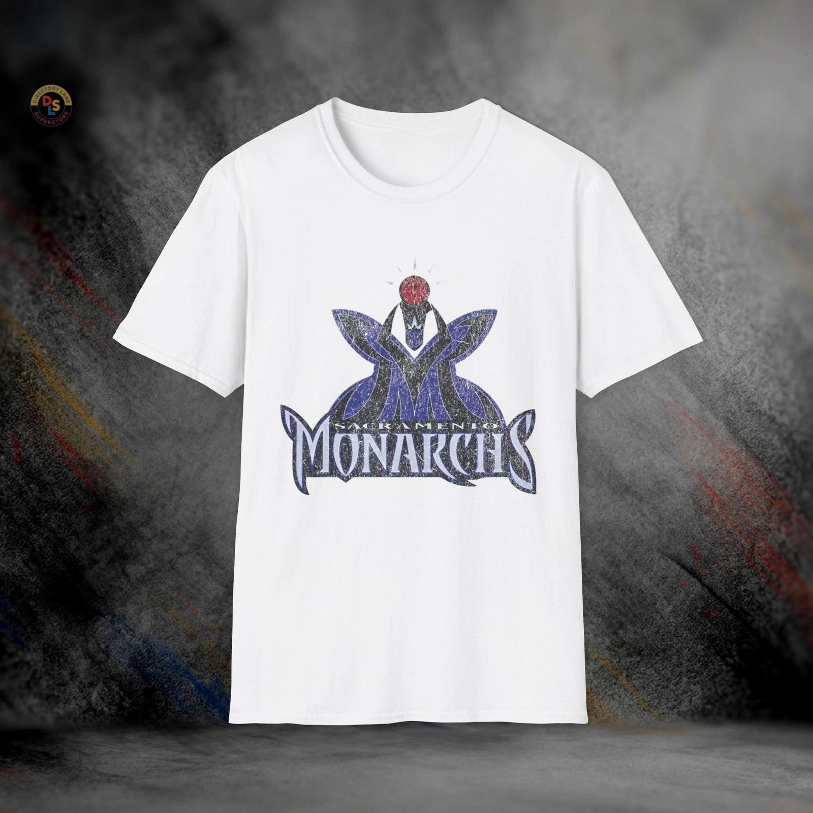 Sacramento Monarchs Defunct Vintage Basketball T-Shirt | Softstyle Tee M
