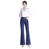 Women's Commuter Denim Micro-cropped Pants Spring and Autumn Show High and Thin Personality of The Fashionable Jeans