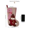 Santa Claus Candy Bag Large Snowman Christmas Socks Reindeer Xmas Stocking for Friends Party Hanging Socks