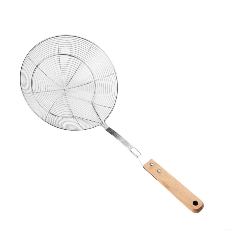 Professional Slotted Strainer Long Handle Spoon Skimmer Ladle for Cooking and Draining Kitchen Accessories