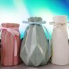 Nordic-Style Creative Plastic Vase: Multi-Color & Design Options for Green Plants & Dried Flowers