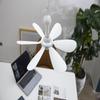 Adjustable Speed USB Ceiling Fan for Outdoor Camping - Silent and Remote-Controlled