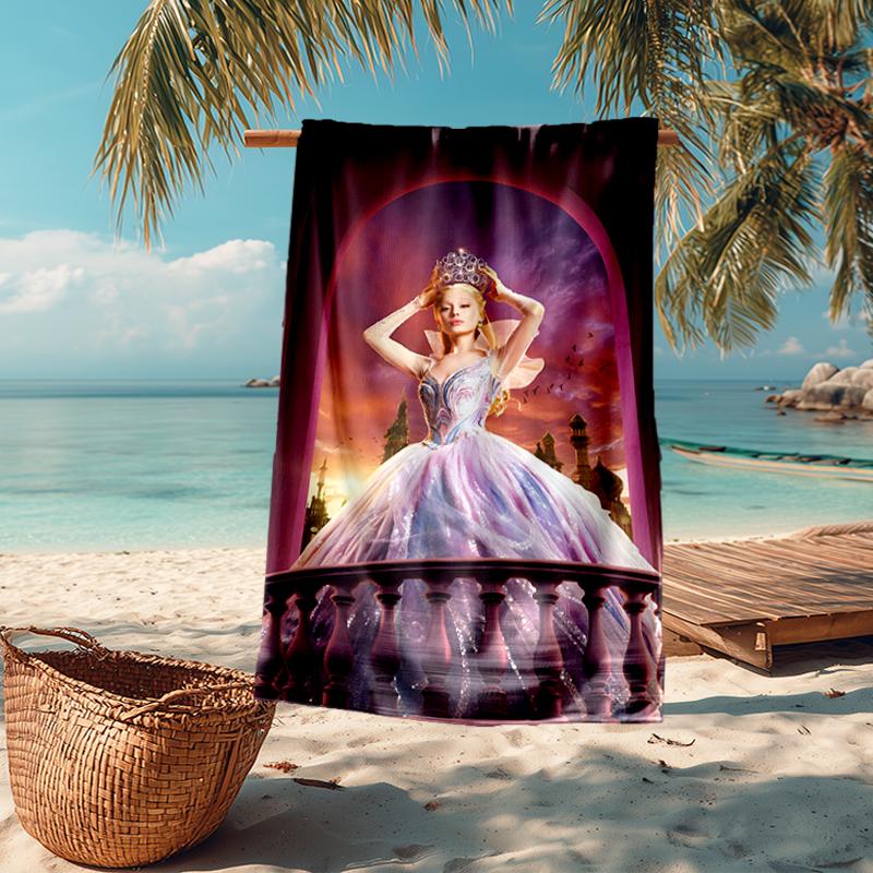 Ultra-Soft Beach Towel with Wicked Theme,Ideal for Pool - Camping, Diving - Perfect Travel Essential, Vibrant Beach Towel.