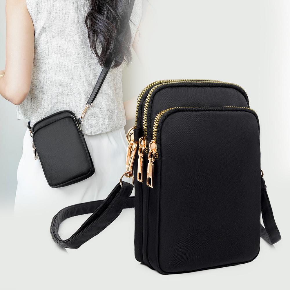 2025 New Vertical Korean Crossbody Phone Bag: Women's Trendy Mini Coin Purse