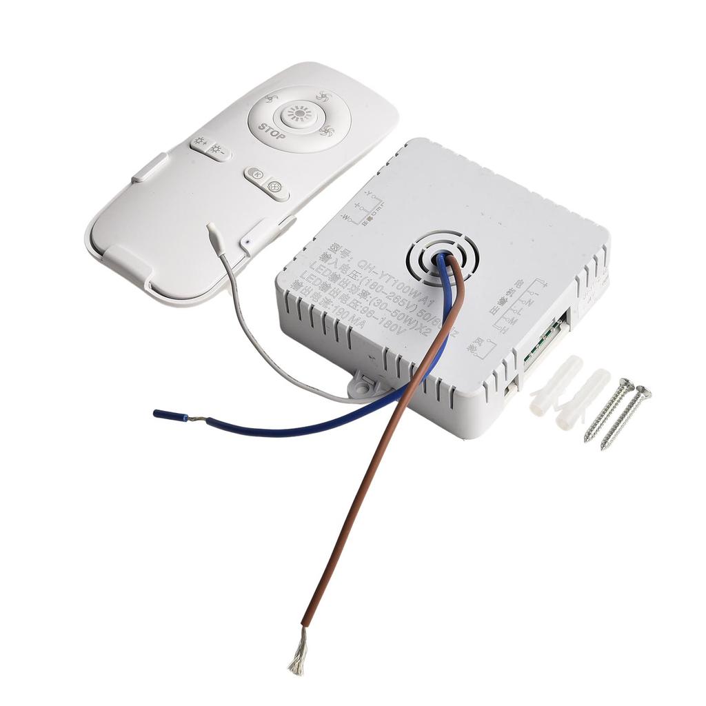 Bedroom Ceiling Fan Light Remote Control 100W Receiver Driver Accessories For Various Fan Lights With A Rated Power Of ≤ 40W