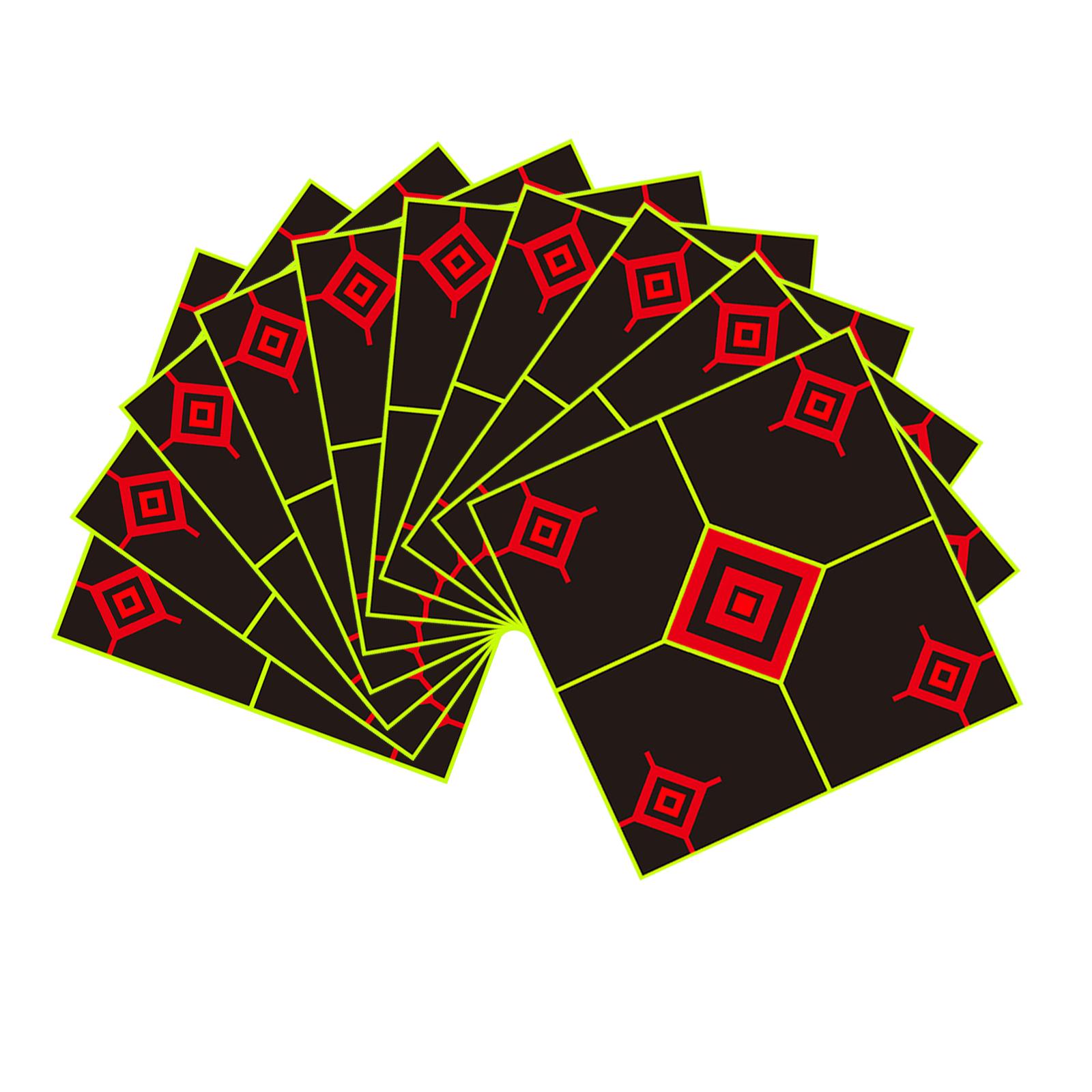 10Pcs Splatter Paper Targets Target Stickers for Practice Range