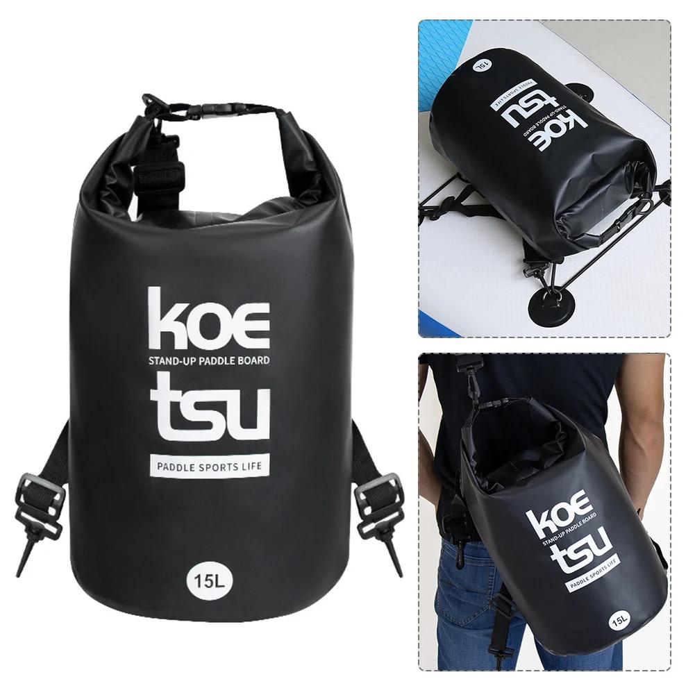 15/40L Paddle Board Bag Wasserdichte Paddle Board Deck Bags Aufblasbare Stand Up Paddleboard Bag mit großer Kapazität für SUPs und Kajaks