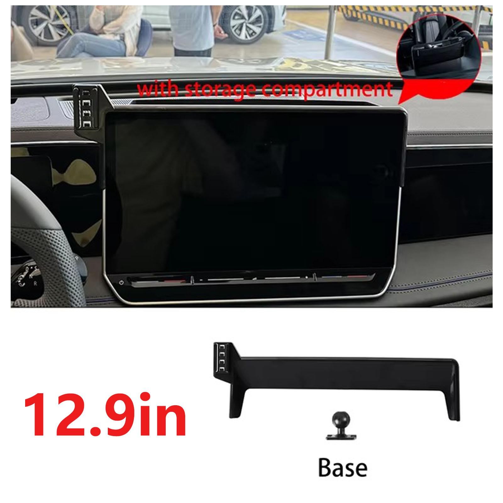 

Car Phone Holder for VW Tiguan tayron 2025 2025 2026 Screen Navigation Bracket Magnetic Wireless Charging