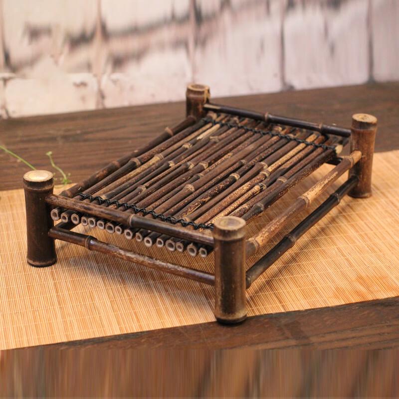 Purple Bamboo Tea Tray