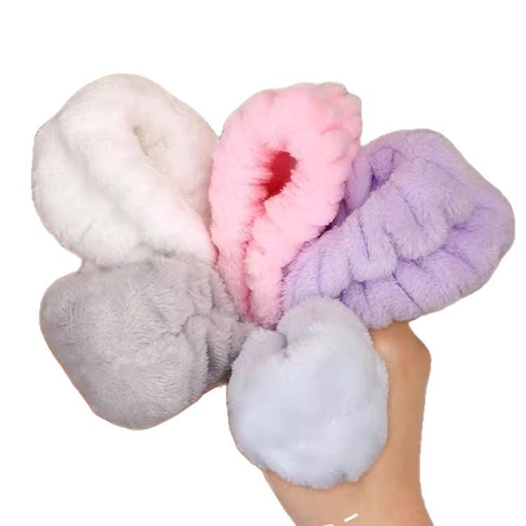 

Women s Moisture-Proof Hair Tie & Washband Set (3 pairs)