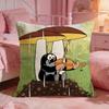 TThe Little MoleS Anime Cushion Cover Premium Comfort Reversible Pillow Cove Two In One Design For Any Room  Car Interior