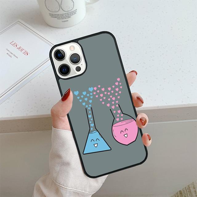 Science Chemistry Style Phone Case For iPhone 17 Air 13 12 14 15 16 Cover For Apple Pro Max 6S Plus Coque