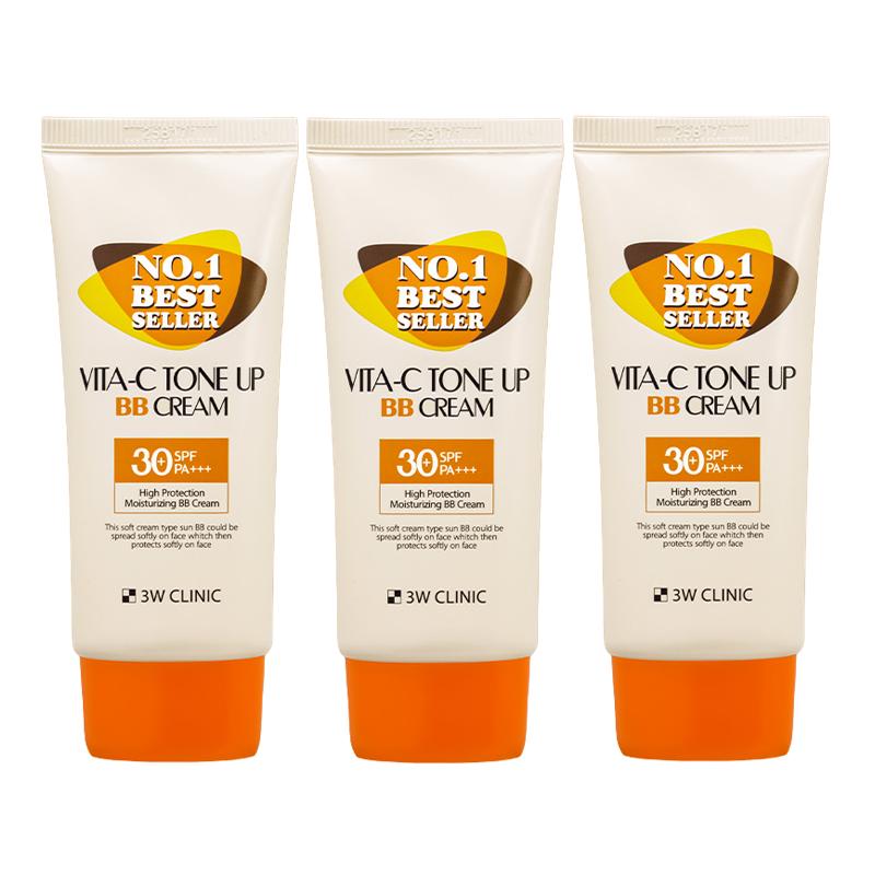 3w Clinic Vita-C Тонізуючий BB крем 50 мл (3 варіанти)
